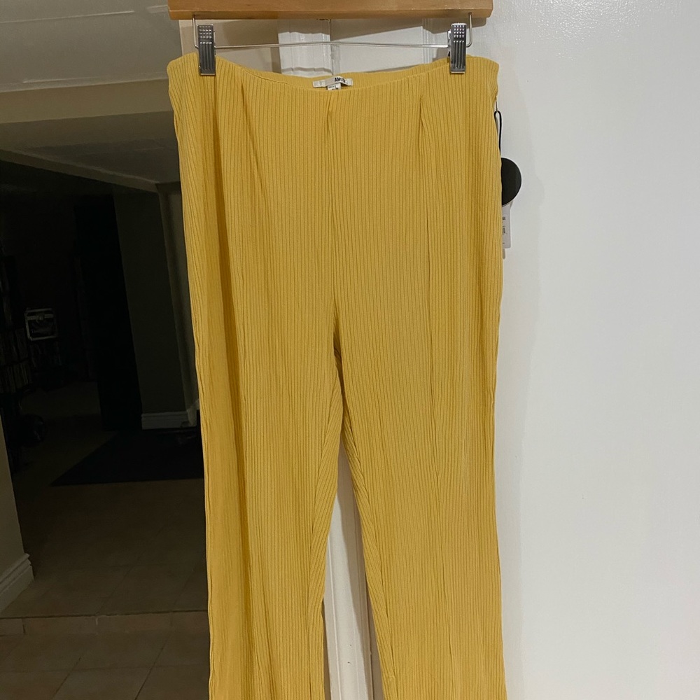 Kick Flare Knit Pants